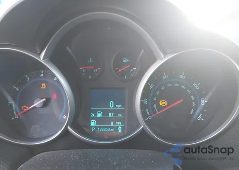 2012 Chevrolet Cruze Eco из США, поврежденный, VIN 1G1PJ5SC1C7152521